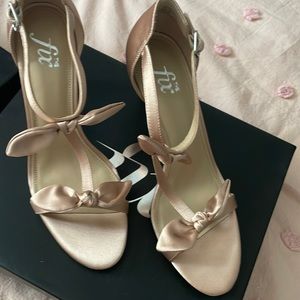 Dressy Champagne Heels